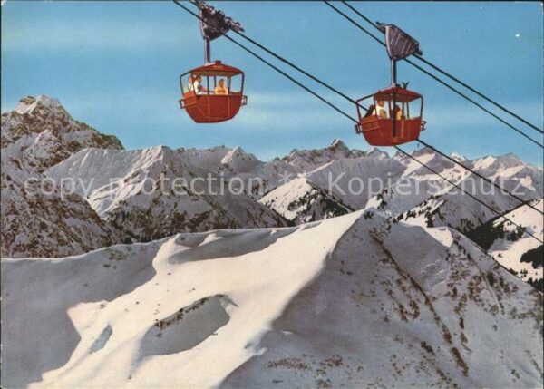 Seilbahn Riezlern-Kanzelwand Kleinwalsertal Widd