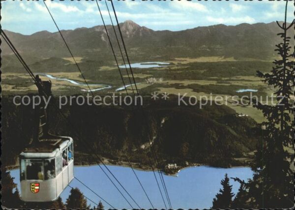 Seilbahn Kanzel Ossiacher See Kärnten