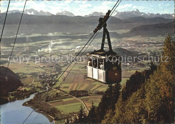 Seilbahn Kanzel Ossiachersee Villach Julische Al