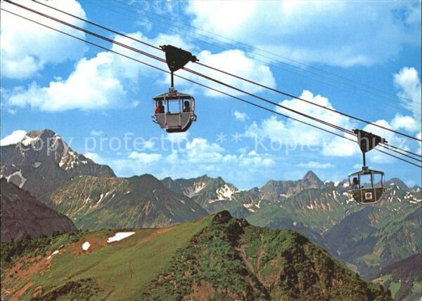 Seilbahn Riezlern Kanzelwand Kleinwalsertal Widd