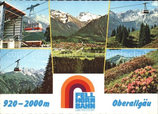 Seilbahn Fellhorn Oberstdorf Oberallgäu