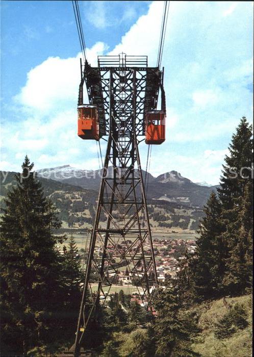 Seilbahn Nebelhorn Oberstdorf Allgäuer Alpen