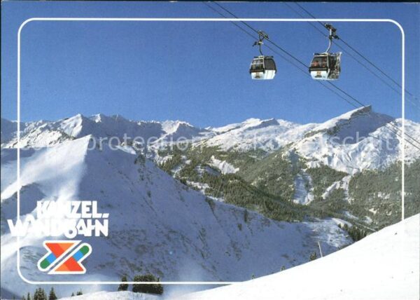 Seilbahn Kanzelwand Kleinwalsertal Walmendingerh