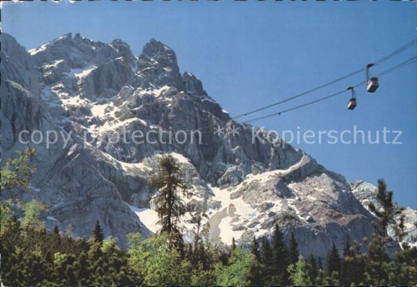 Seilbahn Bayerische Zugspitzseilbahn Eibsee-Zugs