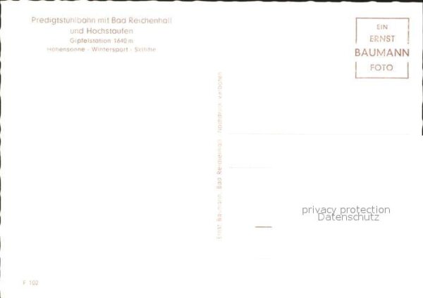 Seilbahn Predigtstuhl Bad Reichenhall Hochstaufe – Bild 2