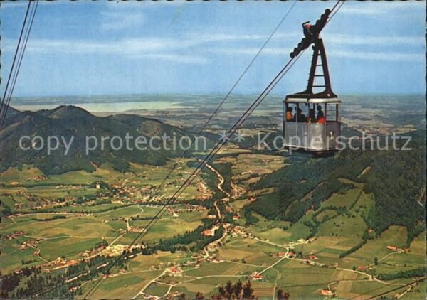 Seilbahn Rauschberg Ruhpolding Chiemgau