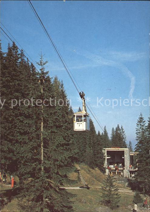 Seilbahn Tatry Zachodnie Kuznice Kasprowy Wierch
