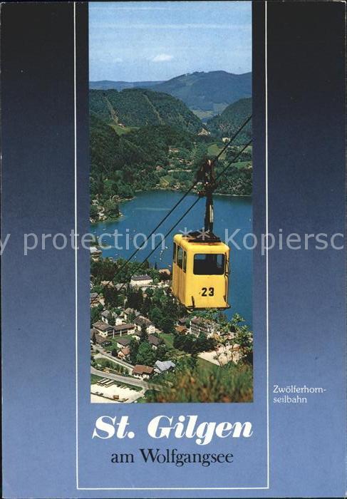 Seilbahn Zwölferhorn St. Gilgen am Wolfgangsee