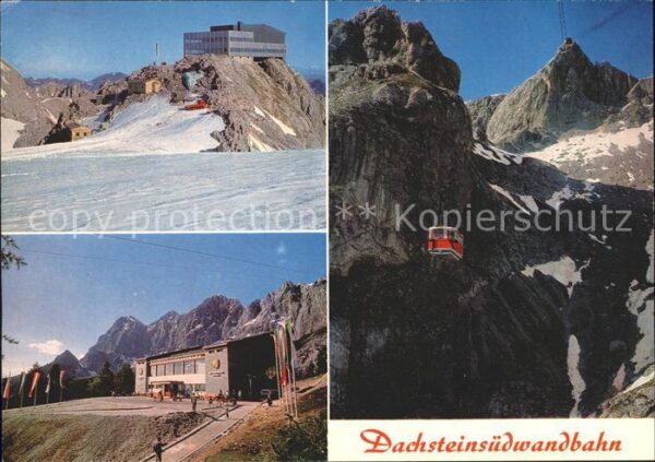 Seilbahn Dachsteinwandsüdbahn Bergstation Schlad