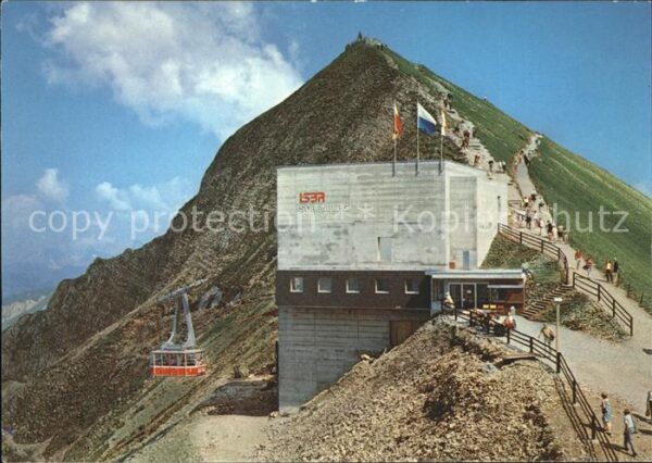 Seilbahn Sörenberg Brienzer Rothorn Bergstation