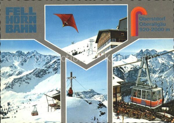Seilbahn Fellhorn Oberstdorf Oberallgäu