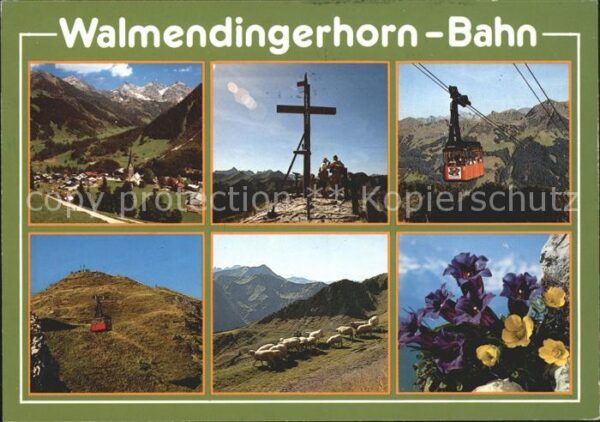 Seilbahn Walmendingerhorn Mittelberg Enzian Scha