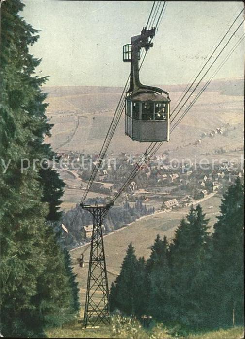 Seilbahn Fichtelberg Oberwiesenthal Erzgebirge