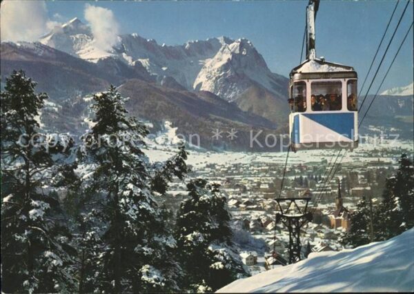 Seilbahn Wankbahn Garmisch-Partenkirchen Zugspit