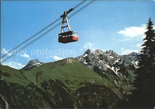 Seilbahn Fellhorn Oberstdorf-Birgsautal