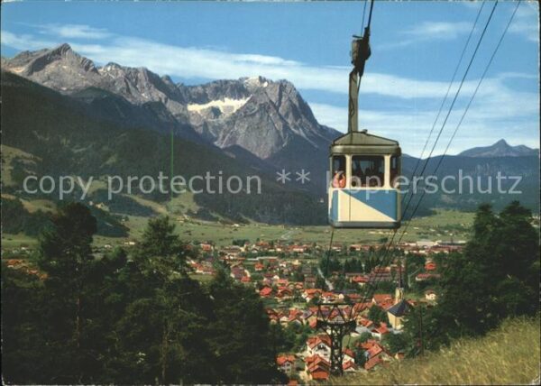 Seilbahn Wankbahn Garmisch-Partenkirchen Zugspit