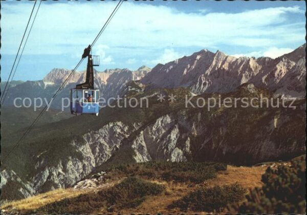 Seilbahn Hochalm Karwendel- und Wettersteingebir