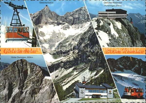 Seilbahn Gletscherbahn Ramsau Dachstein-Südwandb