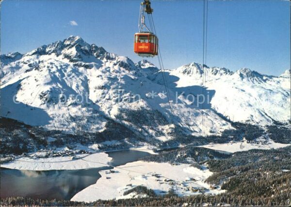 Seilbahn Silvaplana-Corvatsch Piz Albana Silvapl
