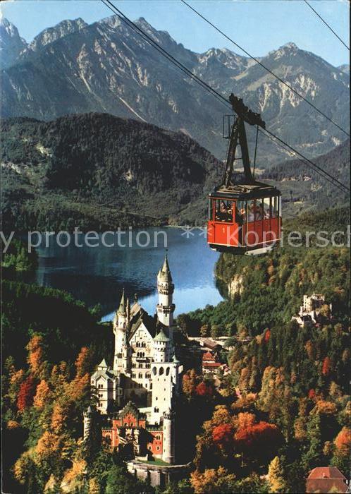 Seilbahn Tegelberg Schwangau Füssen Königsschlös