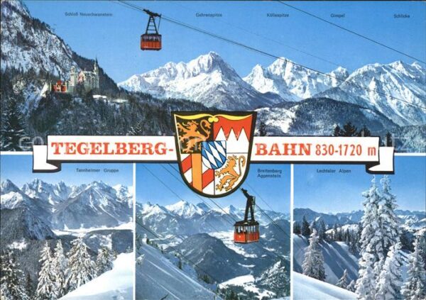 Seilbahn Tegelberg Tannheimer Gruppe Schloss Neu