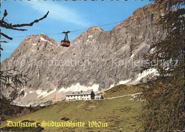 Seilbahn Dachstein-Südwandhütte Ramsau