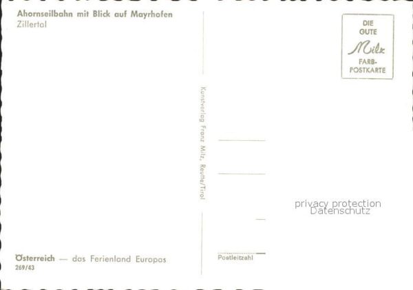 Seilbahn Ahorn Mayrhofen Zillertal – Bild 2