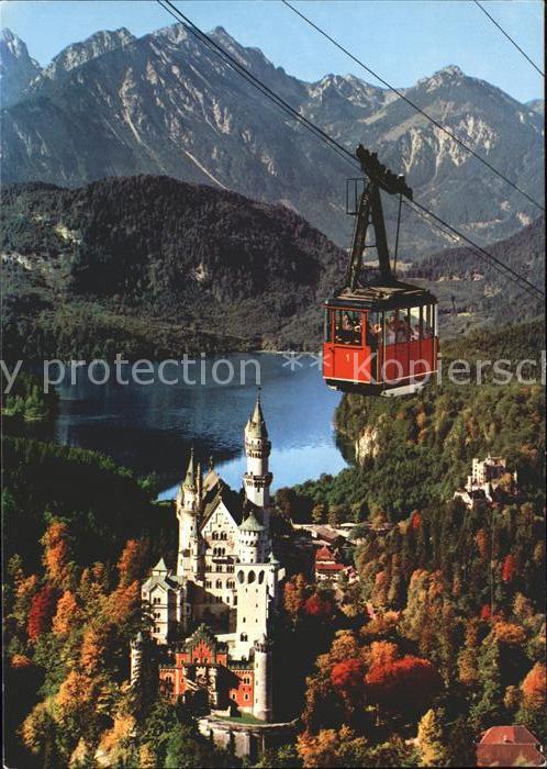 Seilbahn Tegelberg Schwangau Füssen Schloss Neus