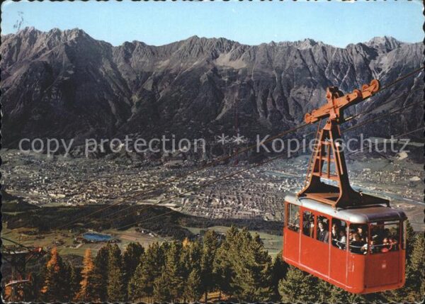 Seilbahn Patscherkofel Inssbruck Nordkette Tirol