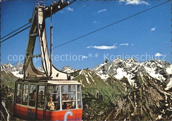 Seilbahn Fellhorn Oberstdorf-Birgsautal Kratzer