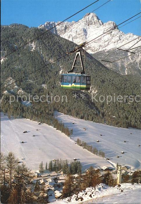 Seilbahn Monte Elmo Dolomiten Pustertal Sexten