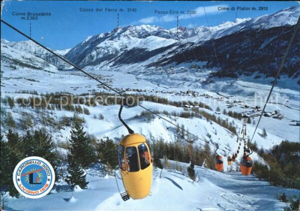 Seilbahn Livigno Alta Valtellina Lombardia