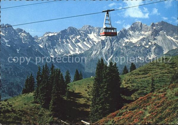 Seilbahn Fellhorn Oberstdorf-Birgsautal