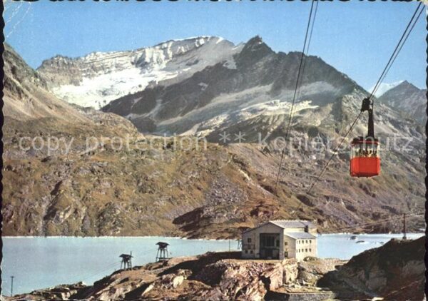 Seilbahn Stubach Hoher Riffel Mittelstation Taue