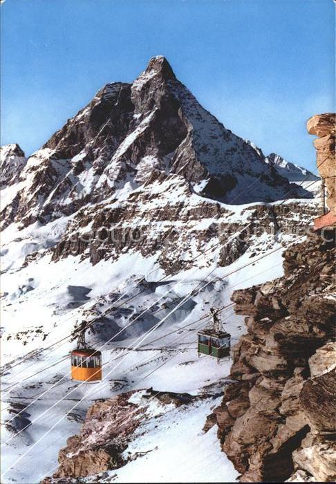 Seilbahn Valle d_Aosta Monte Cervino Matterhorn