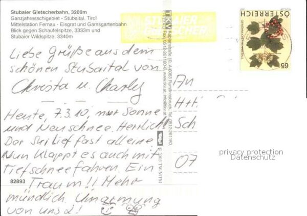 Seilbahn Stubaier Gletscherbahn Stubaital Mittel – Bild 2