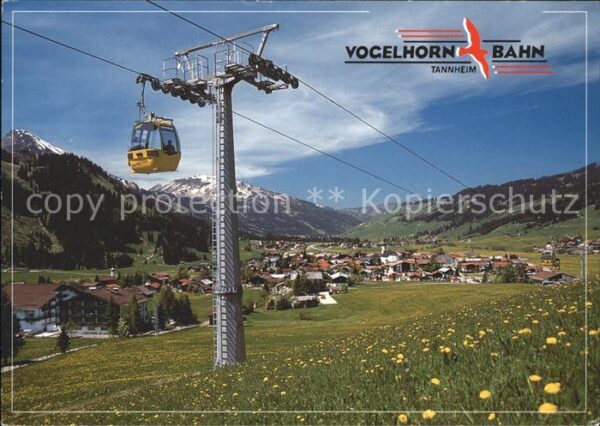 Seilbahn Neunerköpfle Tannheim Tirol