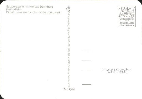 Seilbahn Salzberg Dürrnberg Hallein – Bild 2