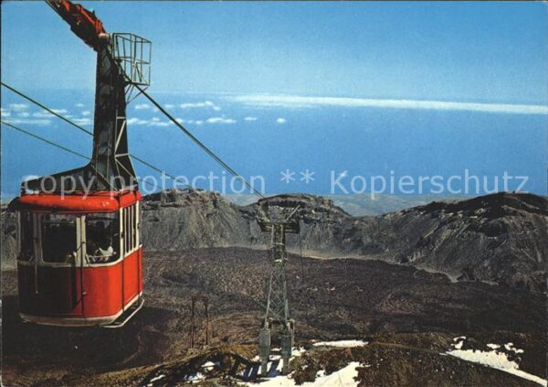 Seilbahn Teide Tenerife