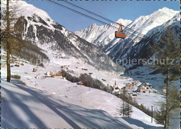 Seilbahn Gaislachkogl Sölden Innerwald