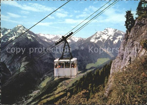 Seilbahn Penken Mayrhofen Zillertal Trisrner Zem
