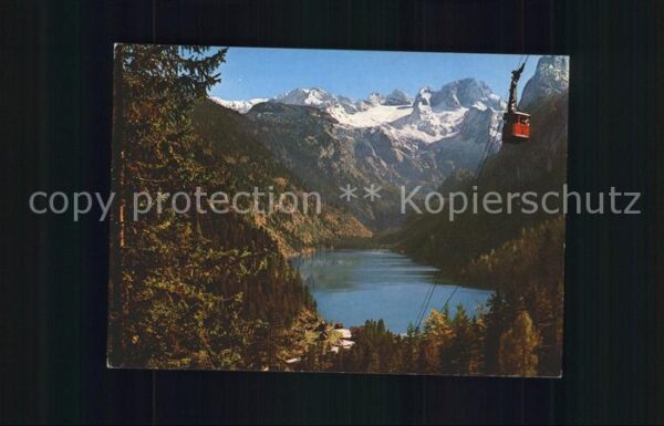 Seilbahn Gosaukamm Gosau-See Gablonzer-Haus Hohe