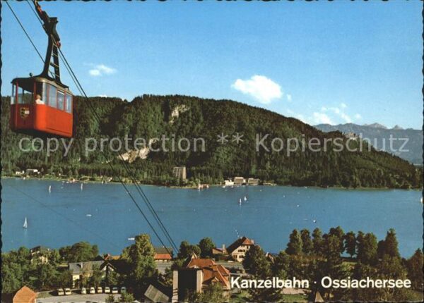 Seilbahn Kanzel Annheim Ossiachersee Lido Hotel