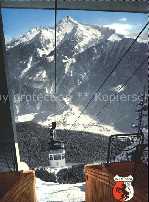Seilbahn Penken Mayrhofen Zillertal Ahornspitze