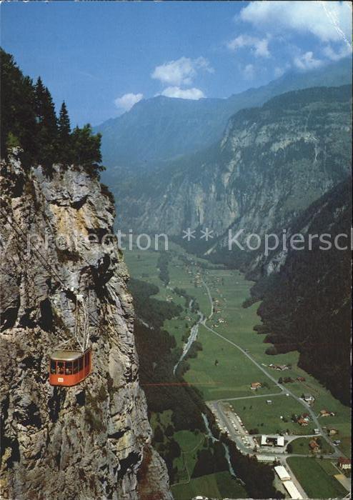 Seilbahn Schilthorn Lauterbrunnental