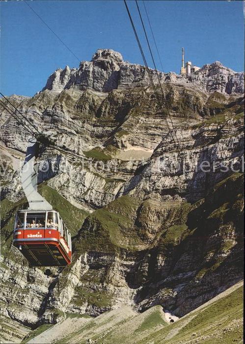 Seilbahn Säntis Schwägalp Gyrenspitz