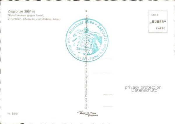 Seilbahn Zugspitze Gipfelterrasse Inntal Ötztale – Bild 2