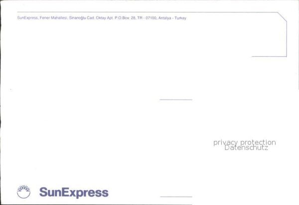Flugzeuge Zivil SunExpress TC-SUT – Bild 2