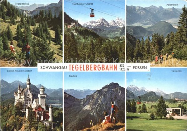 Seilbahn Tegelberg Schwangau Füssen Aggenstein S
