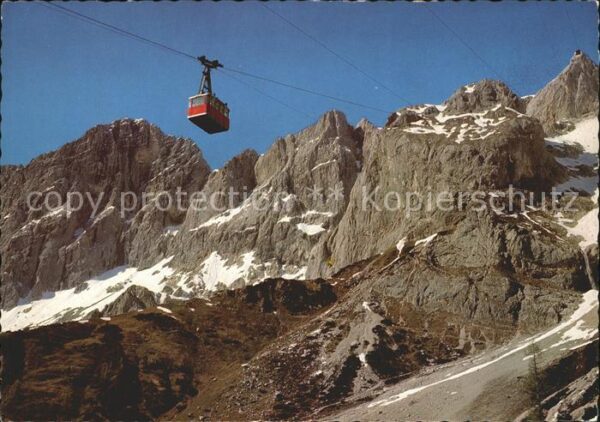 Seilbahn Dachsteinsüdwand Türlwandhütte Hunerkog